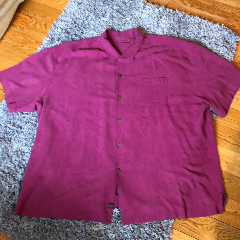 Men’s Tommy Bahama Short Sleeve Button Shirt XXL